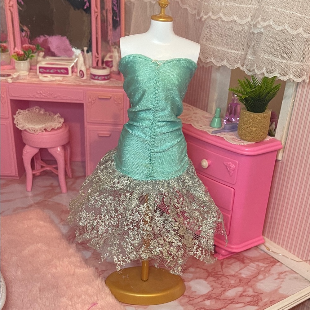 JEM command performance dress and stockings